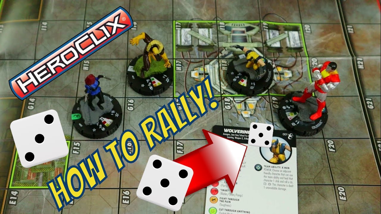 Heroclix How To Use Rally