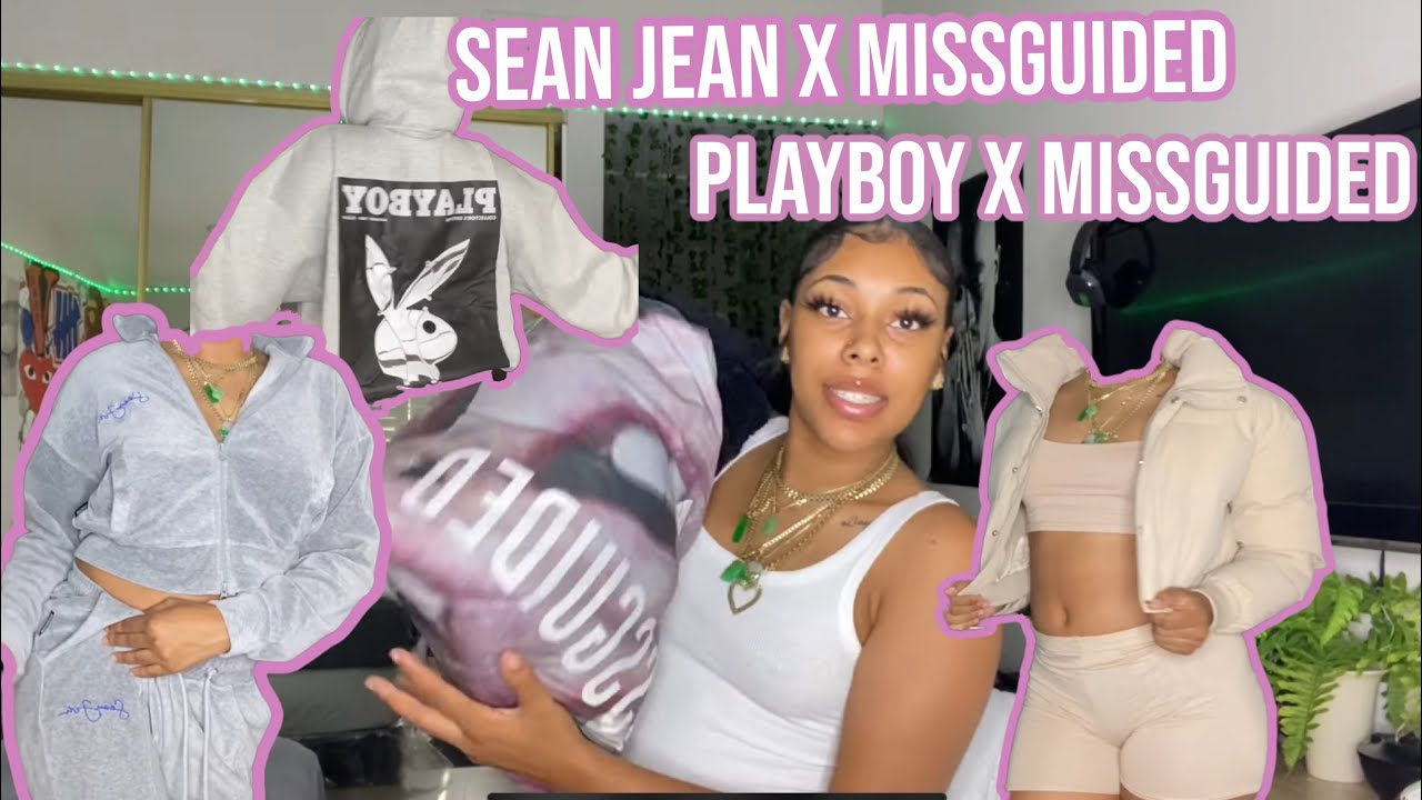 MISSGUIDED FALL HAUL, SWEAT SUITS, GRAPHIC T, HOODIE DRESSES, PLAYBOY +MORE | Golden.toned🦋✨