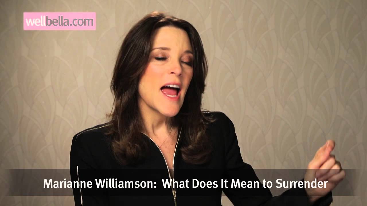 Marianne Williamson on Wellbella TV: What does It Mean to Surrender