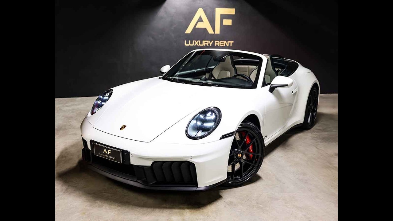 Rent a Luxury Car in Italy Porsche 911 Carrera 4 GTS Cabrio with AF Luxury Rent