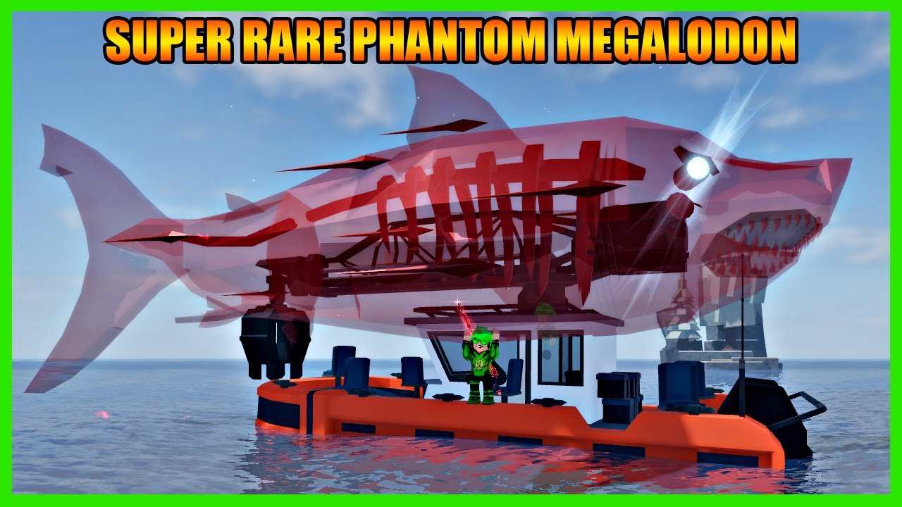 Aku Berhasil Mendapatkan Phantom Megalodon Paling Langka Diantara Semua Megalodon