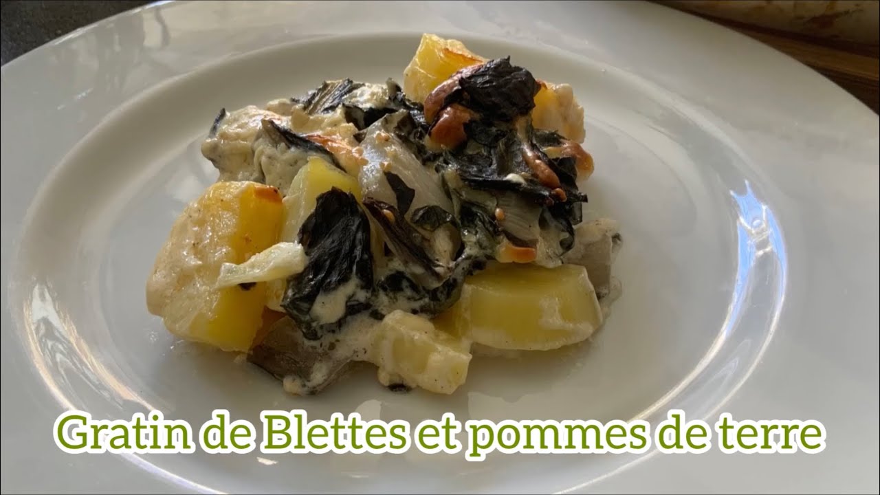 Recette de gratin de blettes et pommes de terre à la noix de muscade