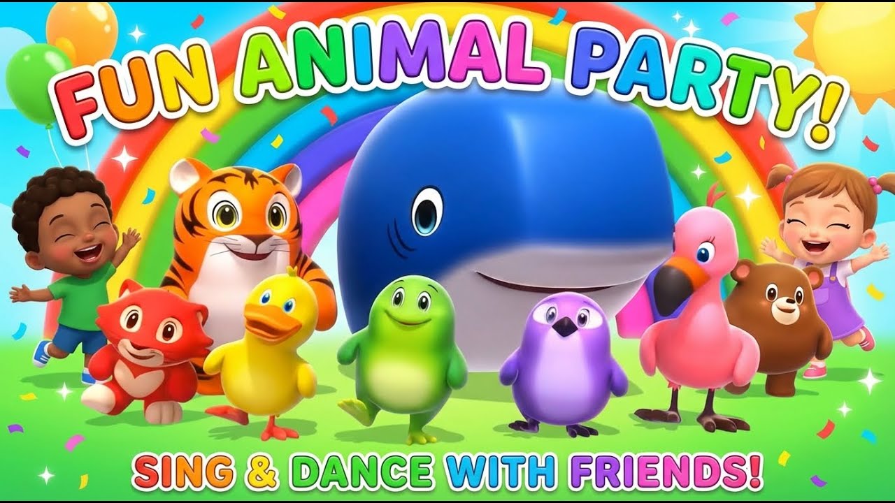 Learn Colors with Animals! 🌈 Colors Everywhere | Fun Toddler & Preschool Song