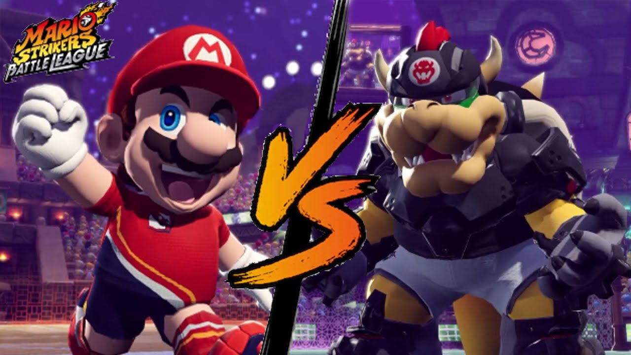 Mario Strikers Battle League #3 - Mario vs Bowser