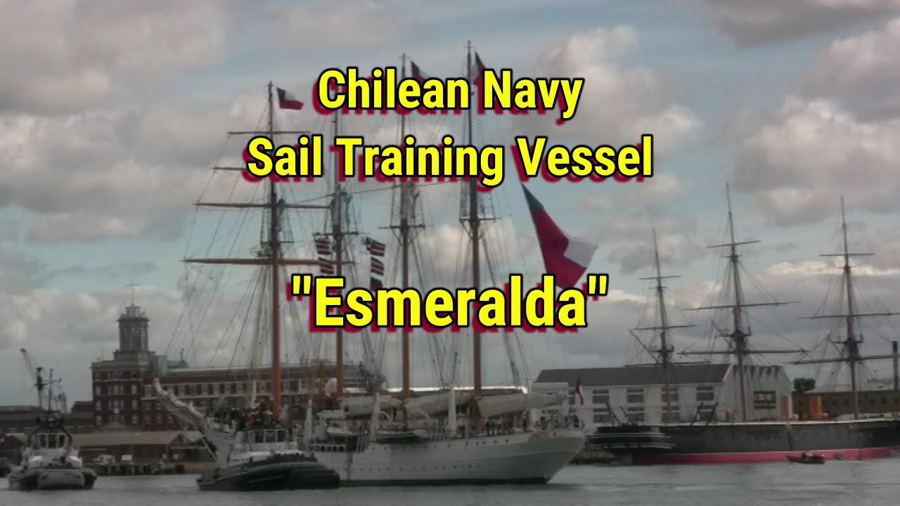 Tall Ship Esmeralda, Chilean Navy Sail Training Vessel Esmeralda