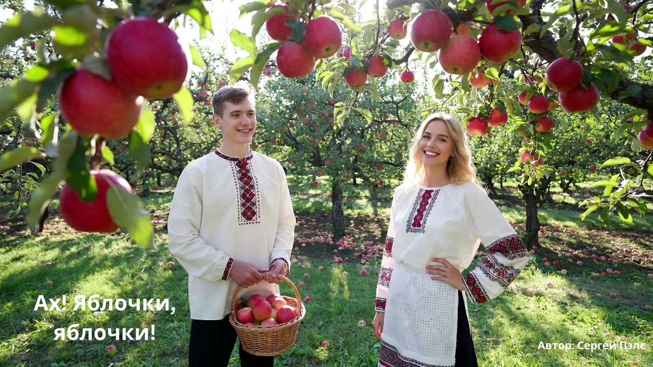 Ах! Яблочки, яблочки! Весёлая песня. Попмузыка.