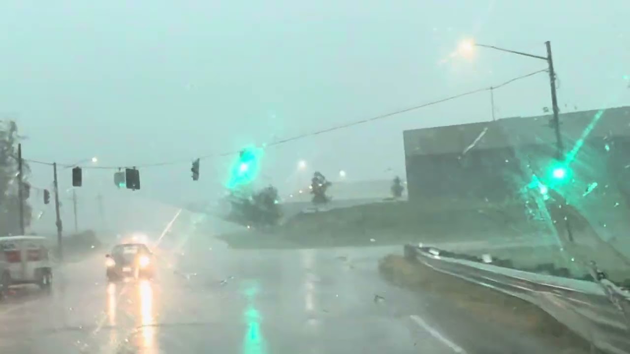 During ￼and After the Severe Storm Omaha July 30th 2024 5:45 to 7:00pm