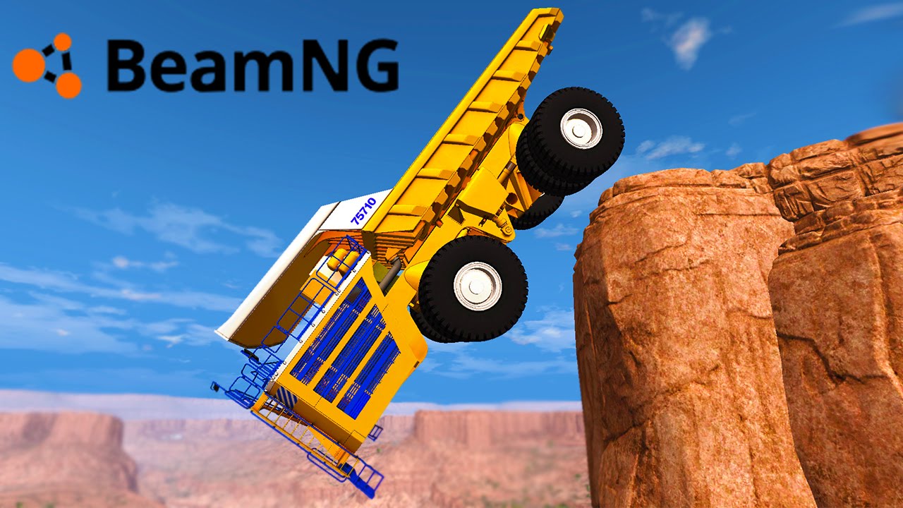 BeamNG Drive Адские СПУСКИ