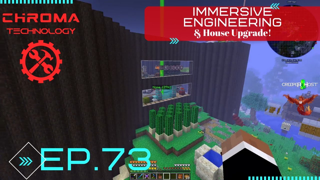 CHROMA TECHNOLOGY ~ Ep.73 ~ Back to Immersive Engineering! ~Modded Minecraft 1.12