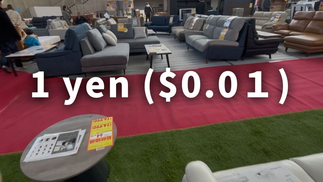 Daily life in Japan🇯🇵｜Buying Furniture for $0.01 in Japan?!