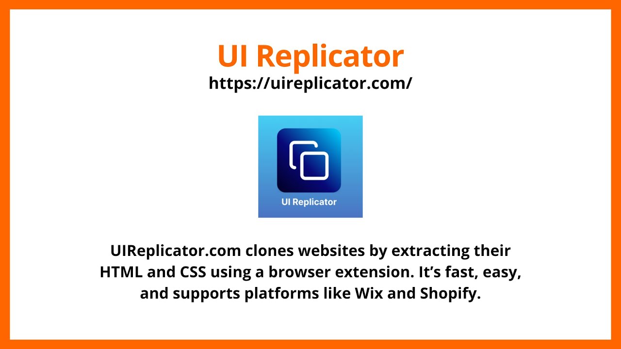 UI Replicator