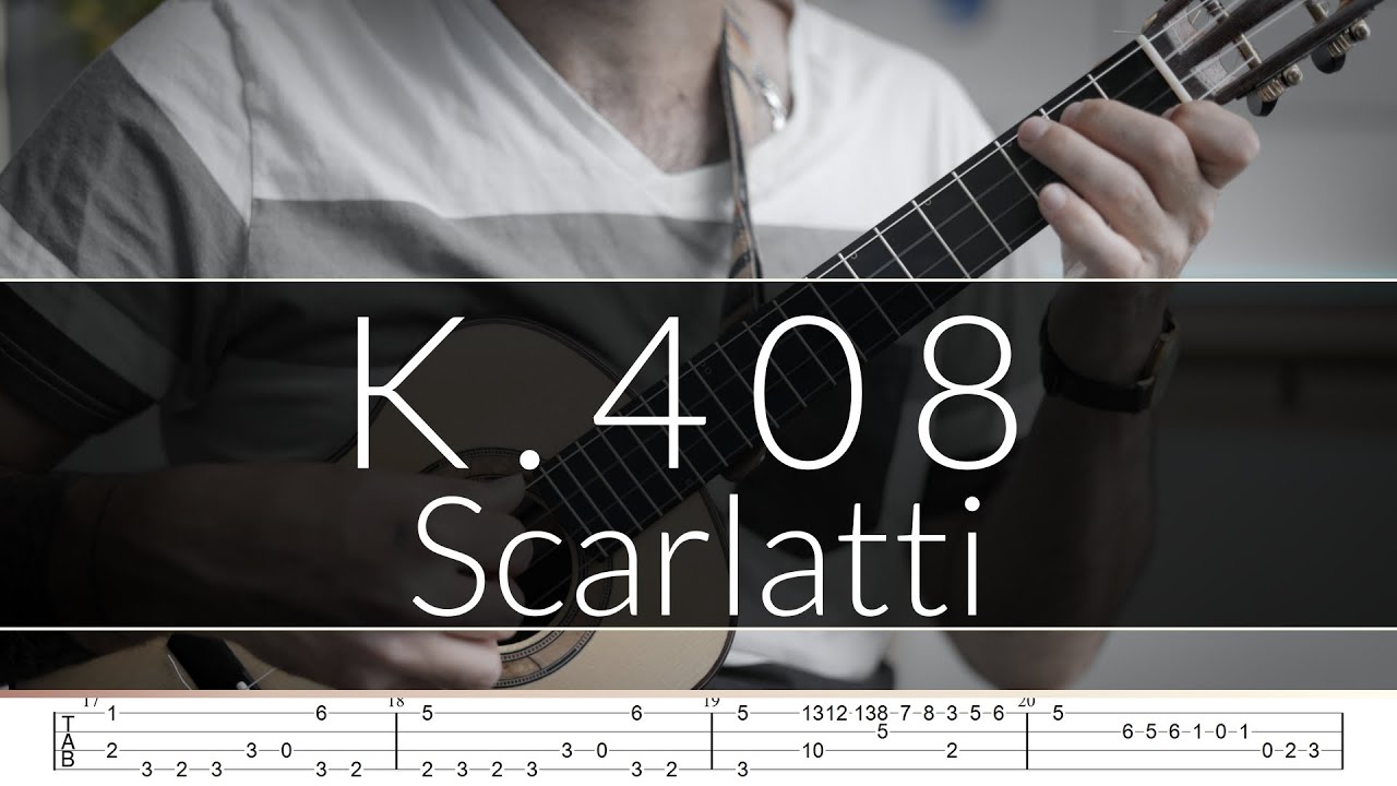 Sonata K408 - Scarlatti || Ukulele Fingerstyle Tab || Grade 6