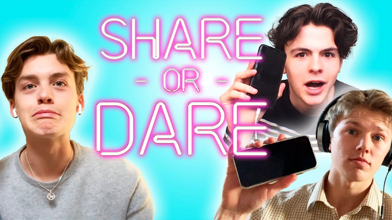 New Hope Club Share What’s In Their Phones | SHARE OR DARE