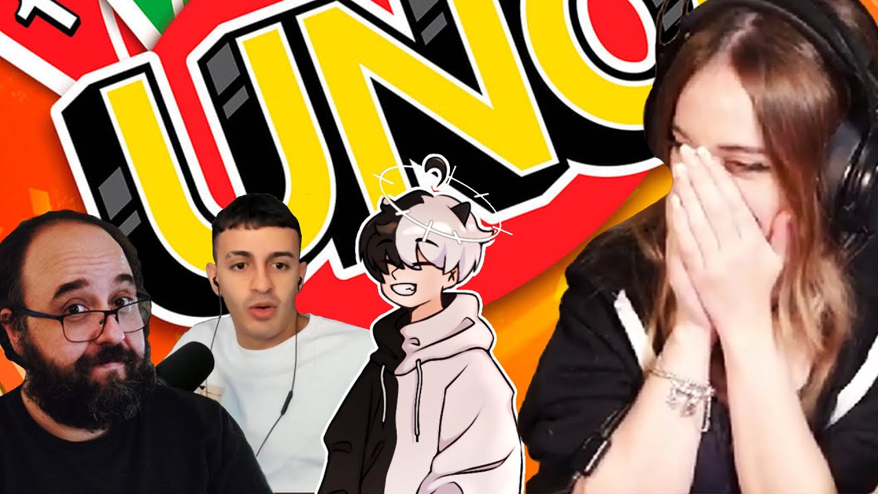 LOS HUMILLO EN EL UNO MIENTRAS CENO!🤣 | UNO ft. Mayichi, aXoZer, Polispol, Betra