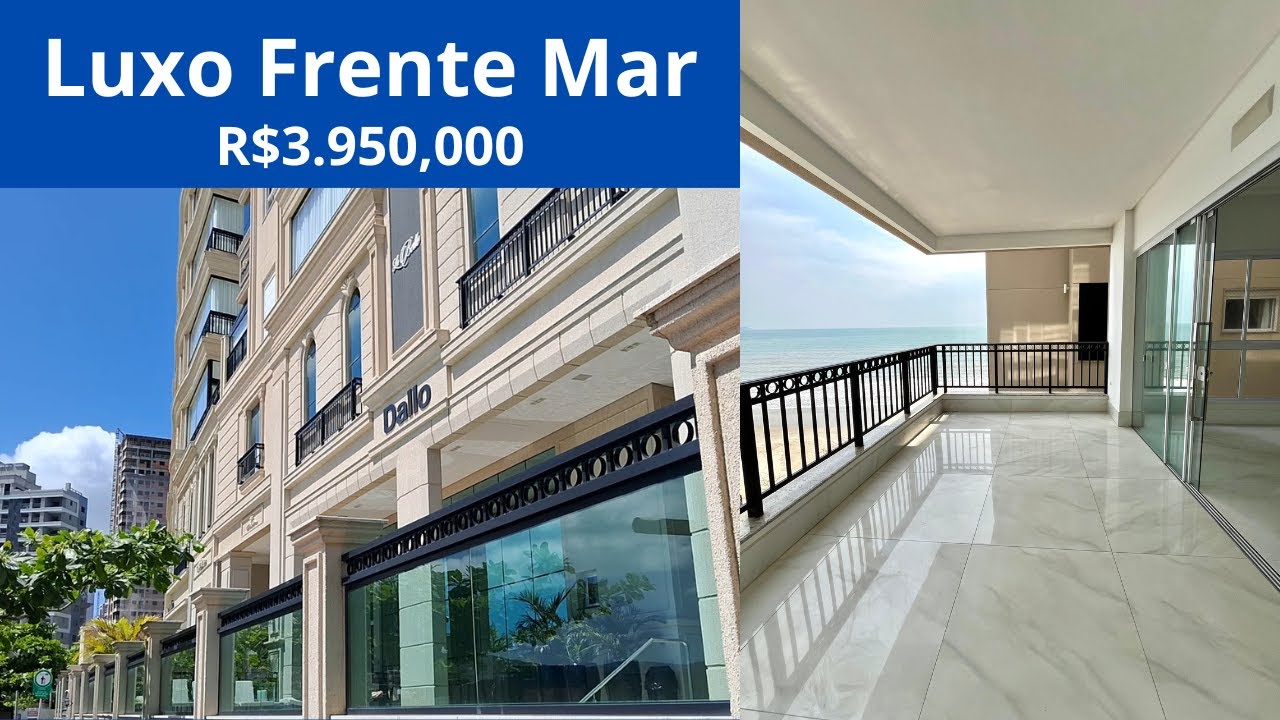 Apartamento Luxo á Venda Frente Mar Itapema - Santa Catarina