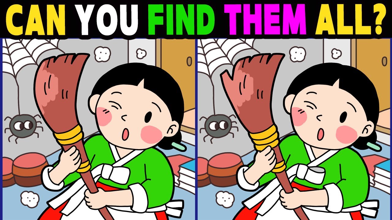 Spot The Difference: Only 1% Can Spot Them All! Are You One of Them? 【😀Normal】 #1056