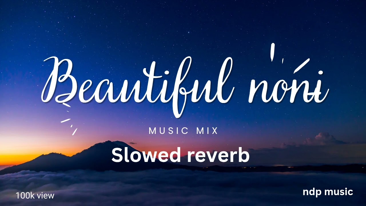 Beautiful noni slowed reverb |ndp music| lofi version | 2026 most popular song....