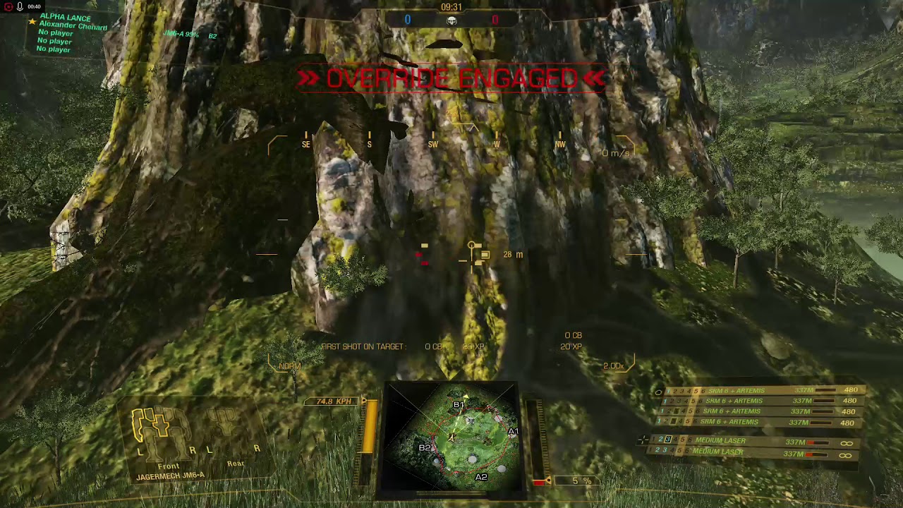 MWO Solaris 7 - Jagermech (Srms) vs King Crab