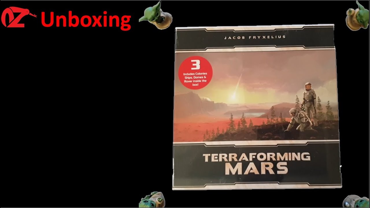 Terraforming Mars Big Box Unboxing and Other Deluxe Components