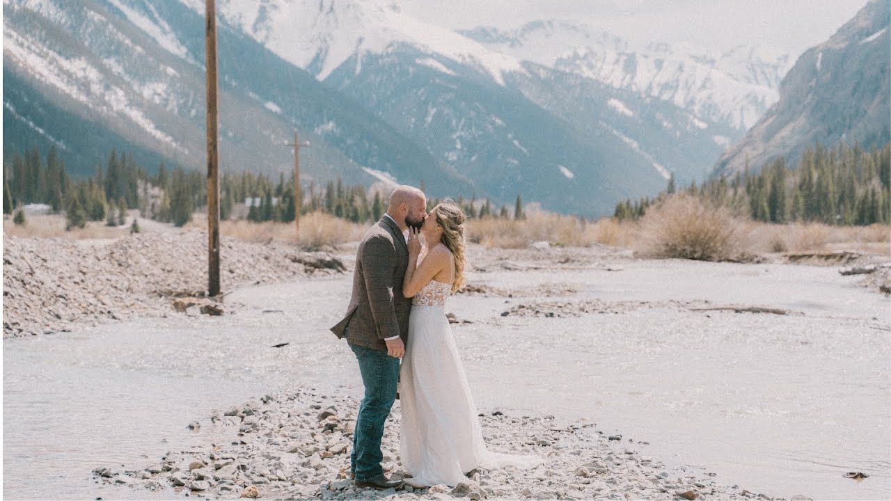 A Cinematic Elopement in the Colorado Mountains I Kyleigh + Cutter