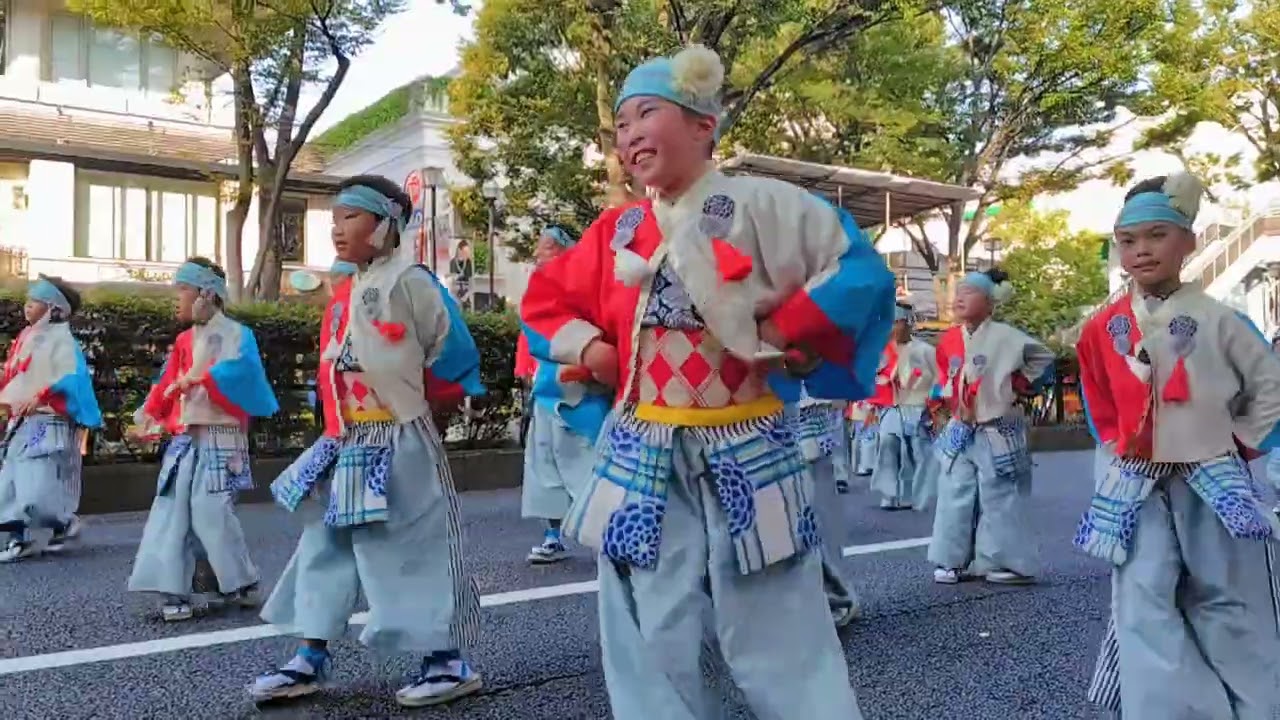 ほにやっこ　原宿スーパーよさこい　2025 原宿表参道元氣祭　2025.8.24 表参道アヴェニュー