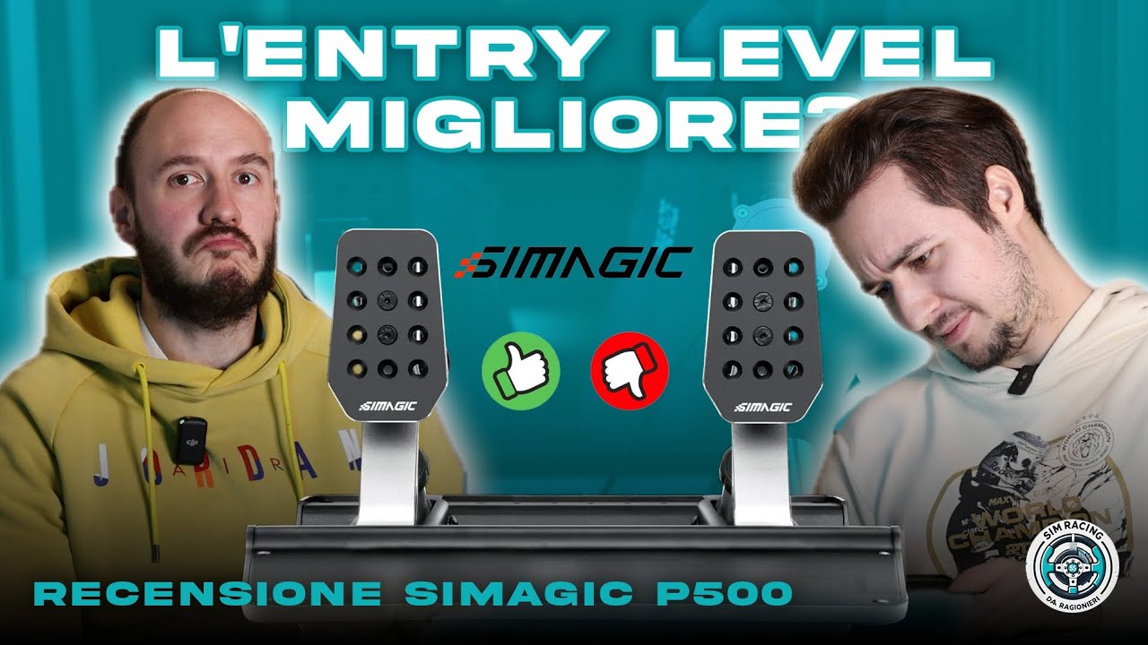 La PEDALIERA ENTRY LEVEL con CELLA DI CARICO a €250 | RECENSIONE SIMAGIC P500