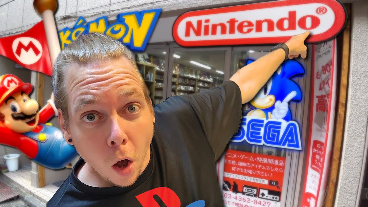 Visiting Akihabara's NEWEST Retro Game Store!