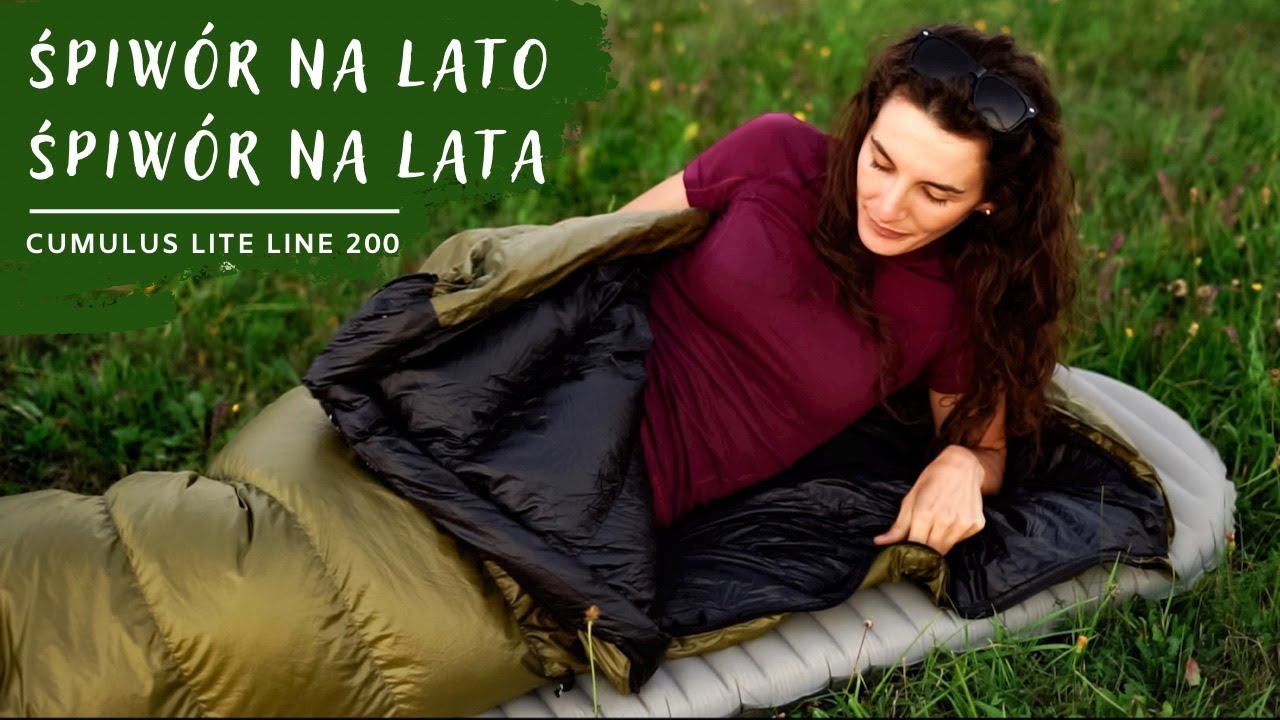 Śpiwór puchowy na lato. Recenzja Cumulus Lite Line
