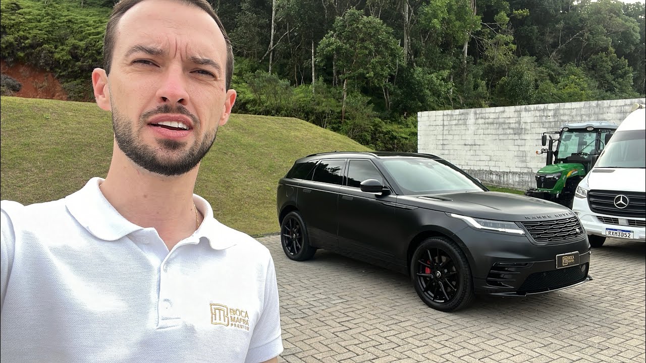 Range Rover Velar Preta Fosca - Boca Mafra Premium- Balne&aacute;rio Cambori&uacute;