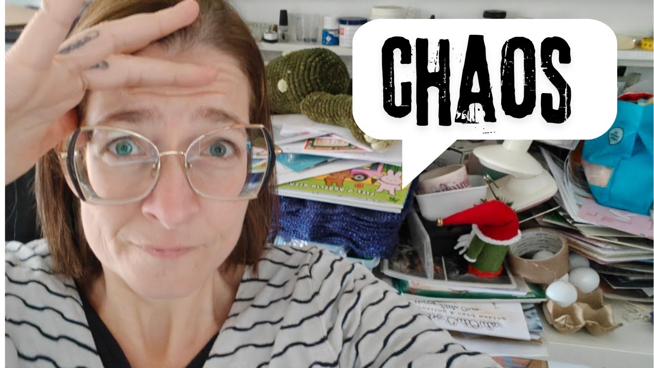 Het is tijd voor verandering!!!  -Orde in de chaos.-  Knutselkamer re-organisatie!!  Deel 1.
