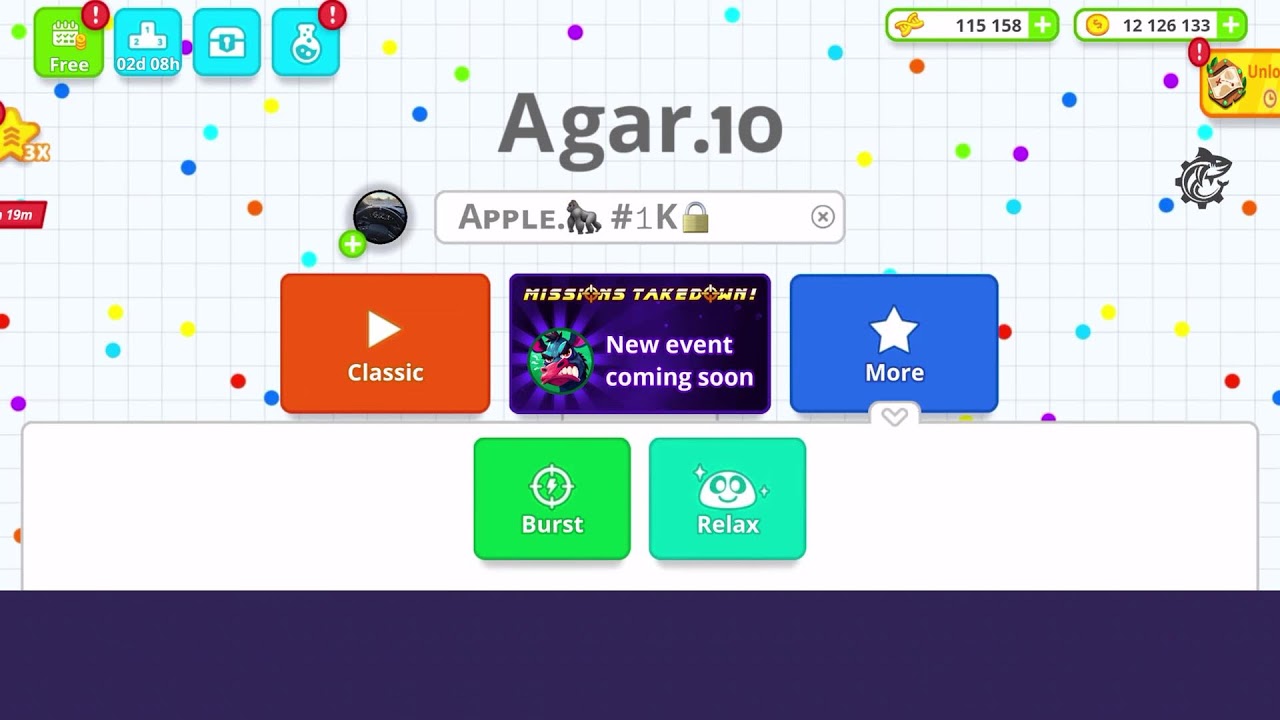 ⛔Agar.io Server⛔ Agario on Mobile with #bots  #AppleAgarLive #Live #Agario #giveaway #100