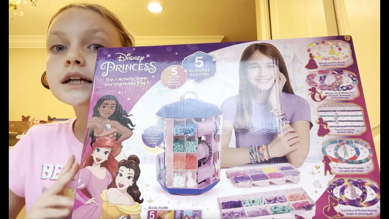UNBOXING DISNEY ACTIVITY TOWER KIT 5 in 1