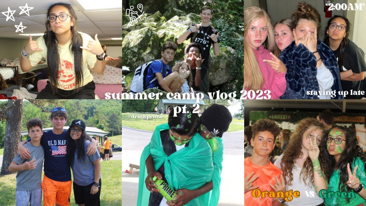 Summer camp vlog 2023!!! *funny* (church camp part. 2)