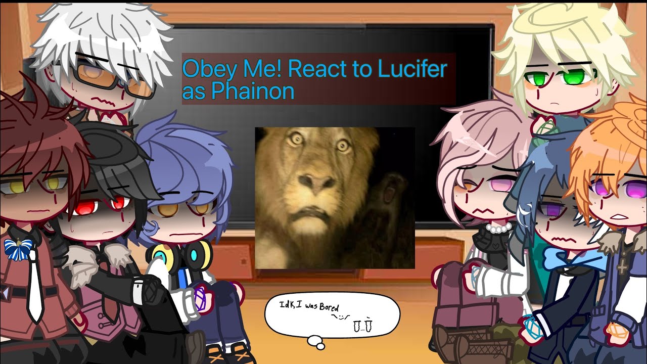 [OMxHSR] Obey Me! React to Lucifer as Phainon [AU] Part 1 (probs super cringe lol 😬)