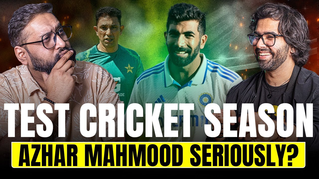 Azhar Mahmood Pak's New Test Head Coach!? | Can India Bounce Back vs Eng? | Aussies Thrash Windies