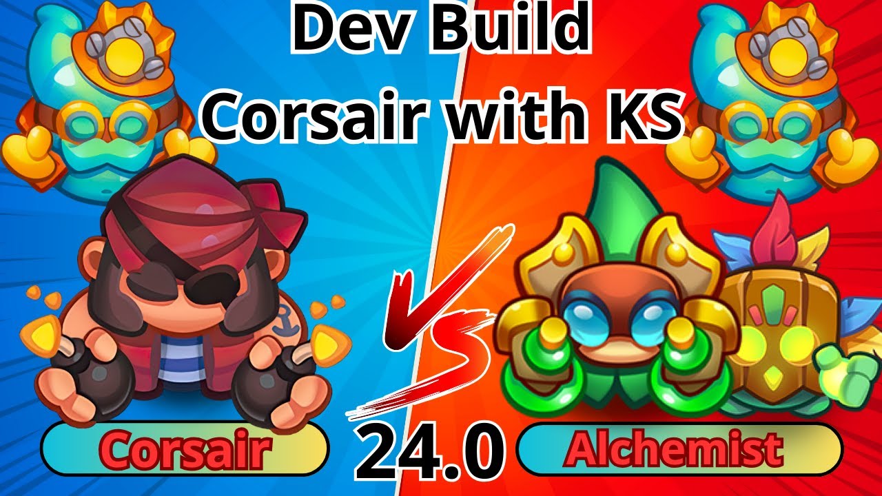 NEW WAY TO PLAY CORSAIR? | DEV BUILD | RUSH ROYALE