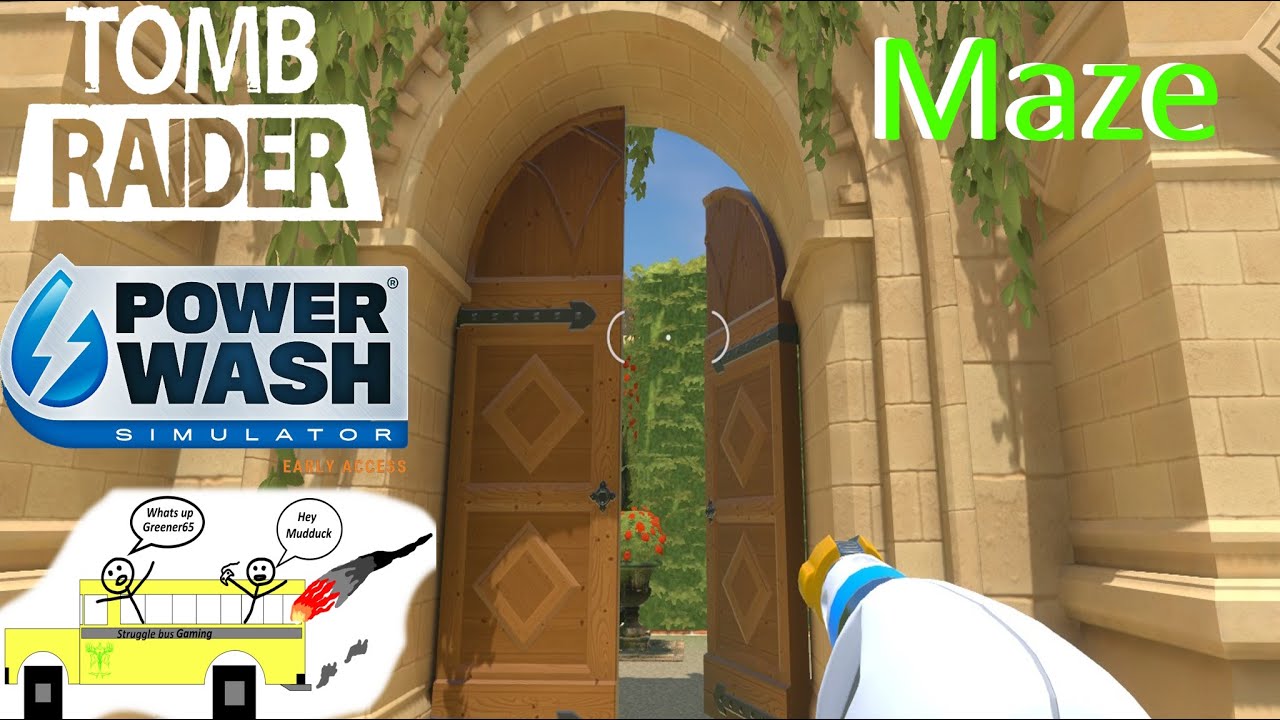 Power Wash Simulator Croft Manor's Maze