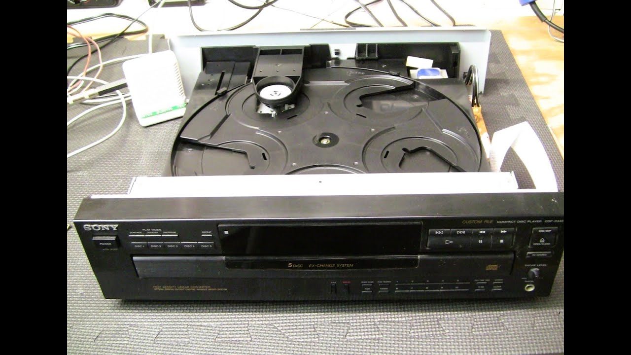 Sony CDP C445 CD Player Repair