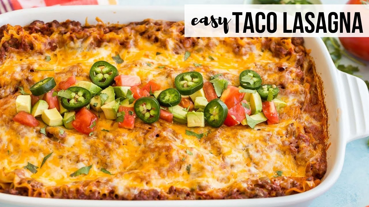 Taco Lasagna: a new twist on an old favorite! | The Recipe Rebel