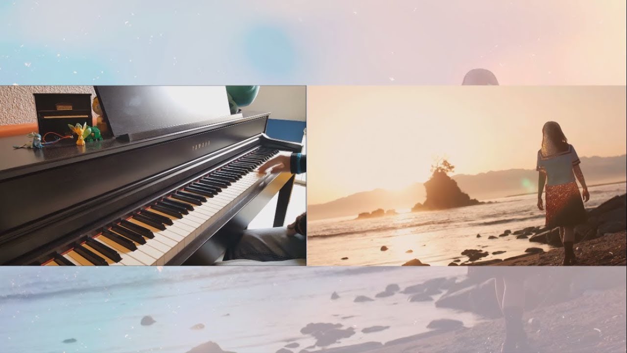 「ただ君に晴れ -piano ver.-」を 弾いて歌ってみた【Svleaf ft. Seika】