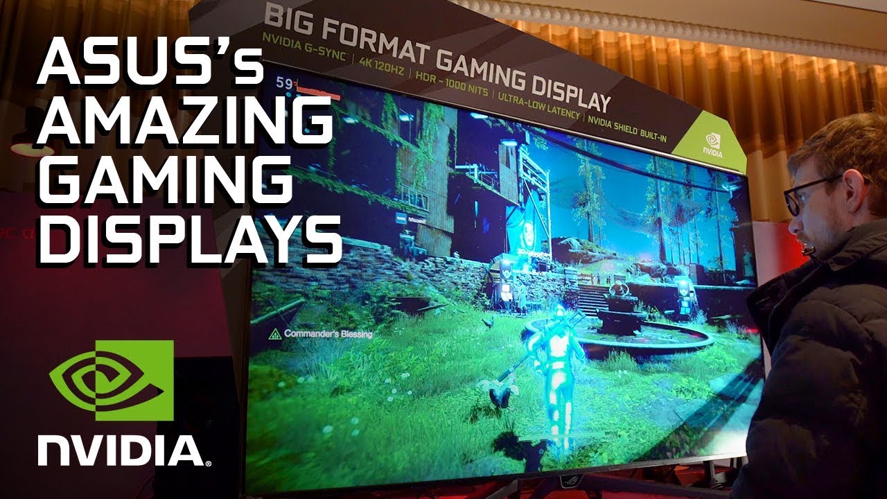 ASUS Takes Gaming Displays to Whole New Levels at CES 2018