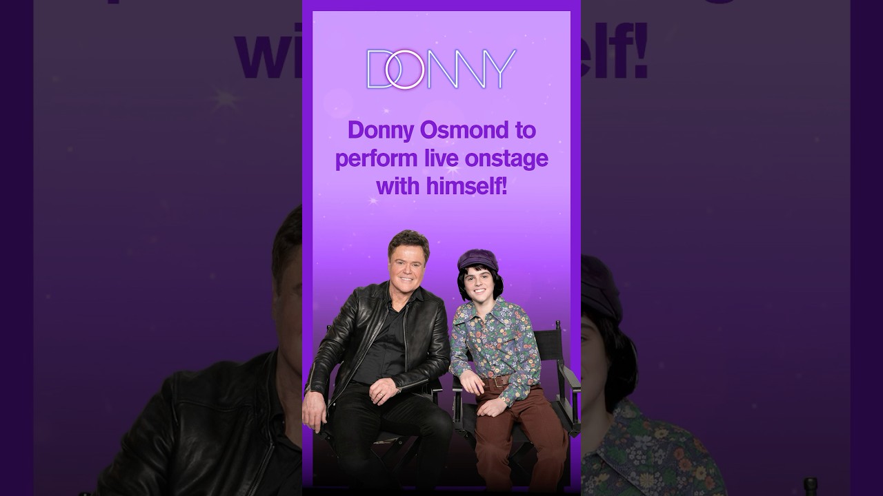 I’ll be sharing the stage with young Donny from 1972. Tickets are live! #DonnyOsmond #PuppyLove #Cgi