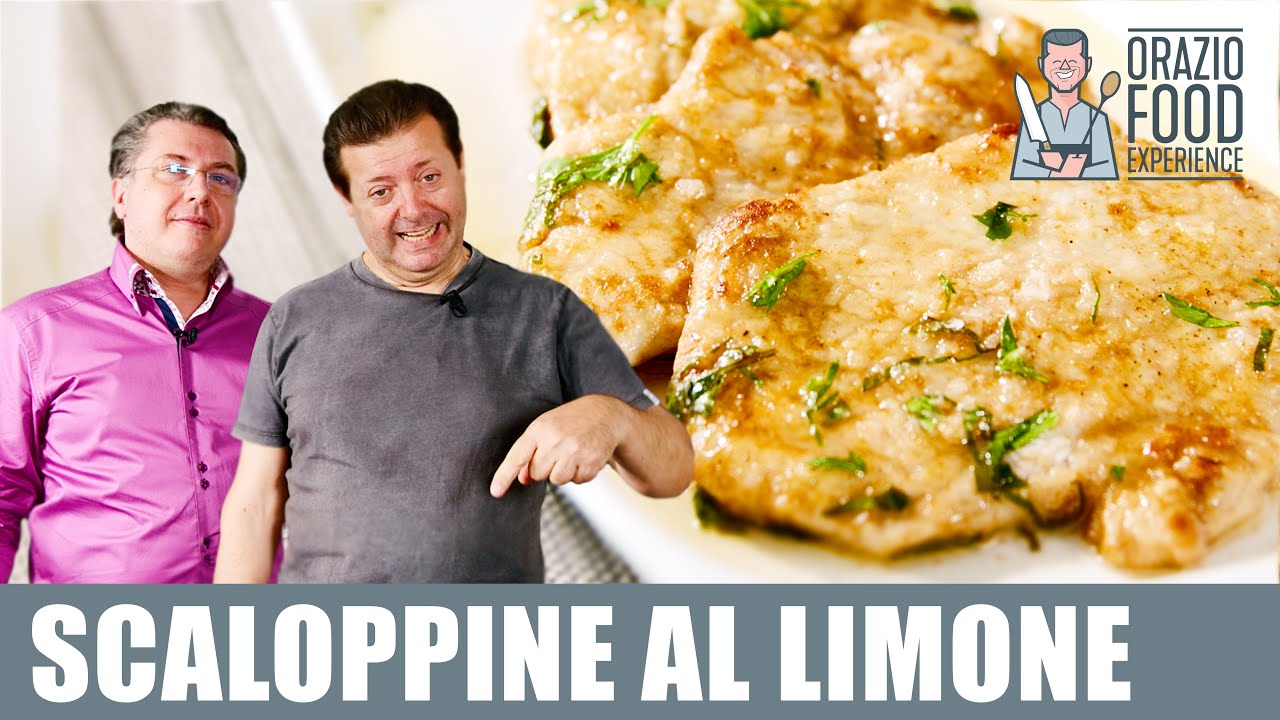 SCALOPPINE AL LIMONE - Tenere, cremose e facili da preparare