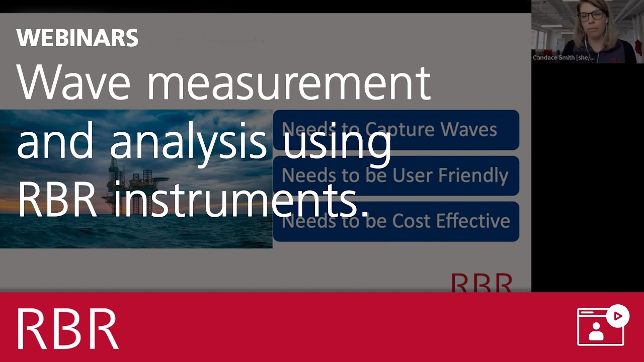 Wave measurement and analysis using RBR instruments