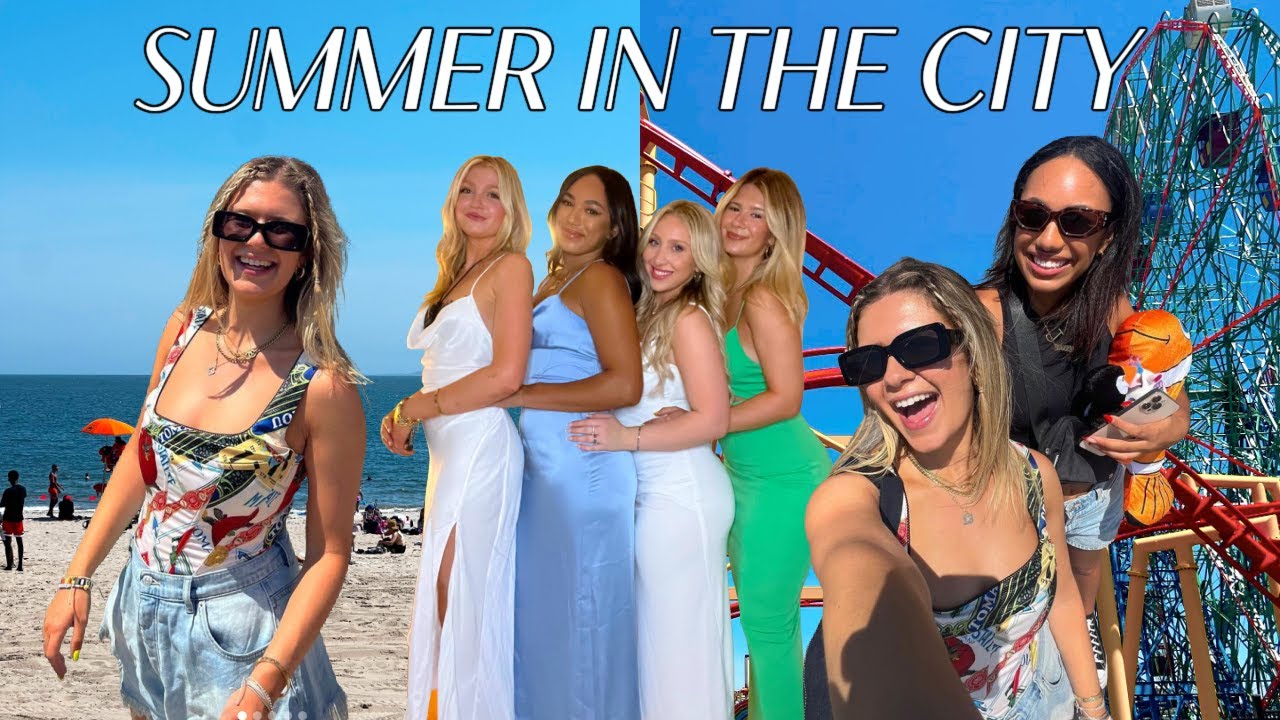 SUMMER IN THE CITY DAY 8: coney island adventures + going to PROM!!