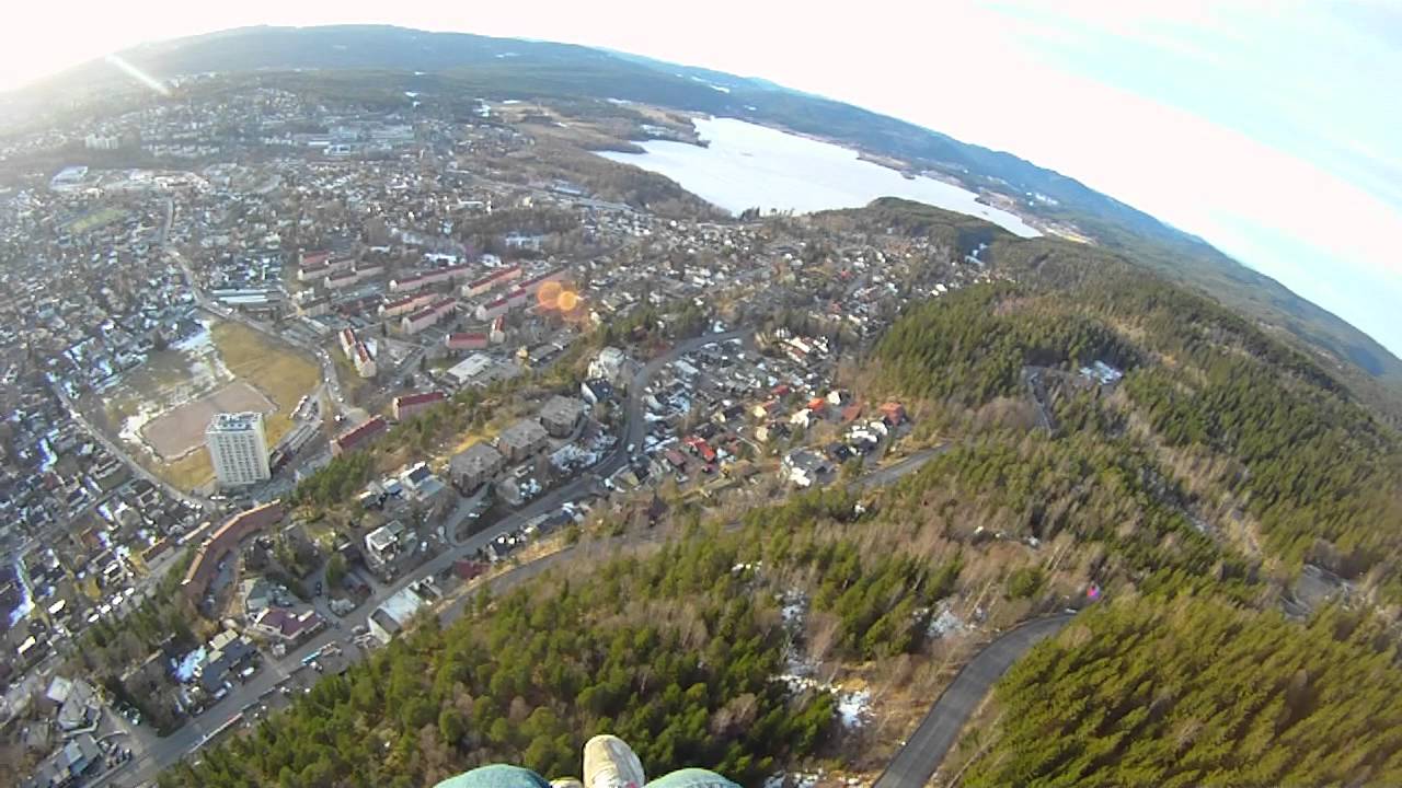 paragliding grefsen oslo 20.03