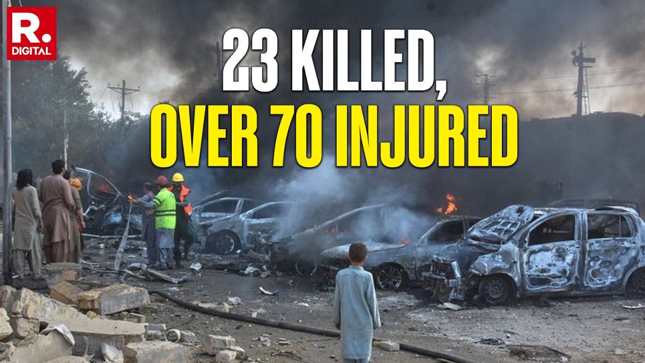 23 Killed In Deadly Suicide Bomb Attack on Train In Quetta, Houses Reduced to Rubble | Pakistan