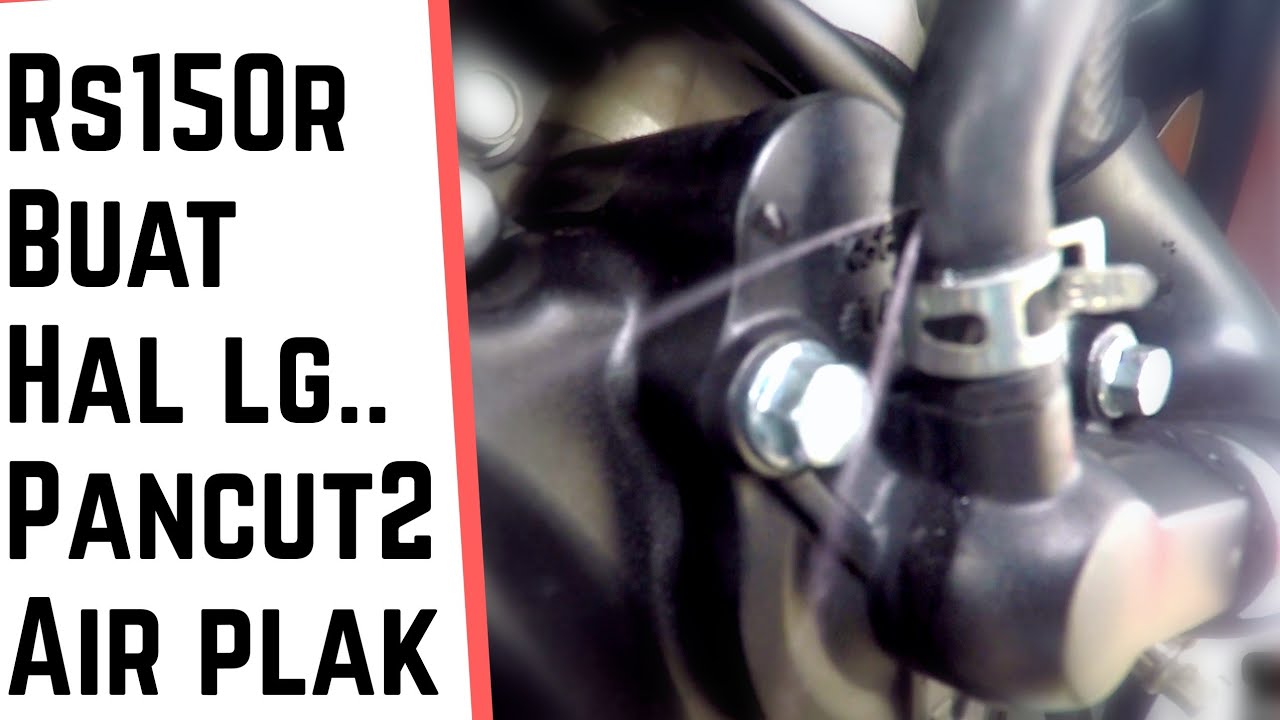 HONDA RS150R RS-X TUKAR & FLUSHING COOLANT DIY