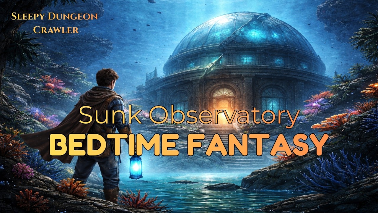 FANTASY SLEEP STORY | Sunken Observatory in the Dungeon | Sleepy Dungeon Crawler