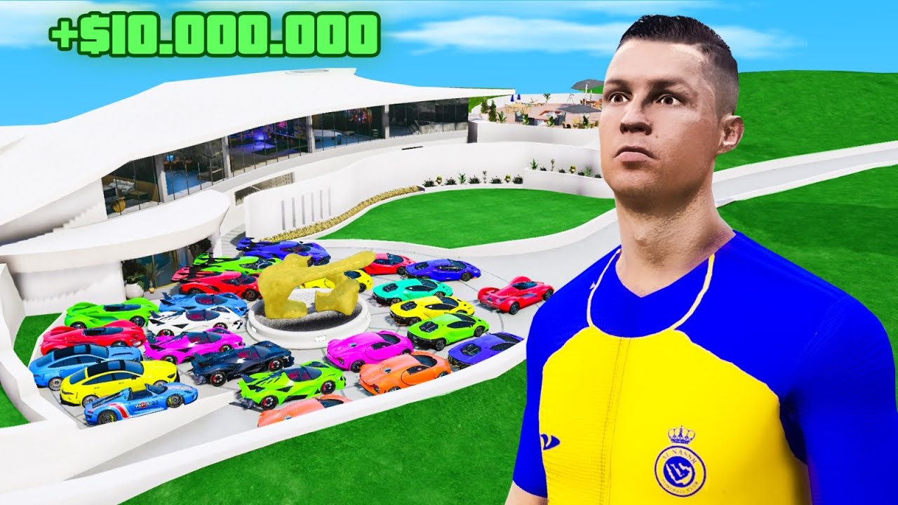 GTA 5 als CRISTIANO RONALDO spielen! 🤑